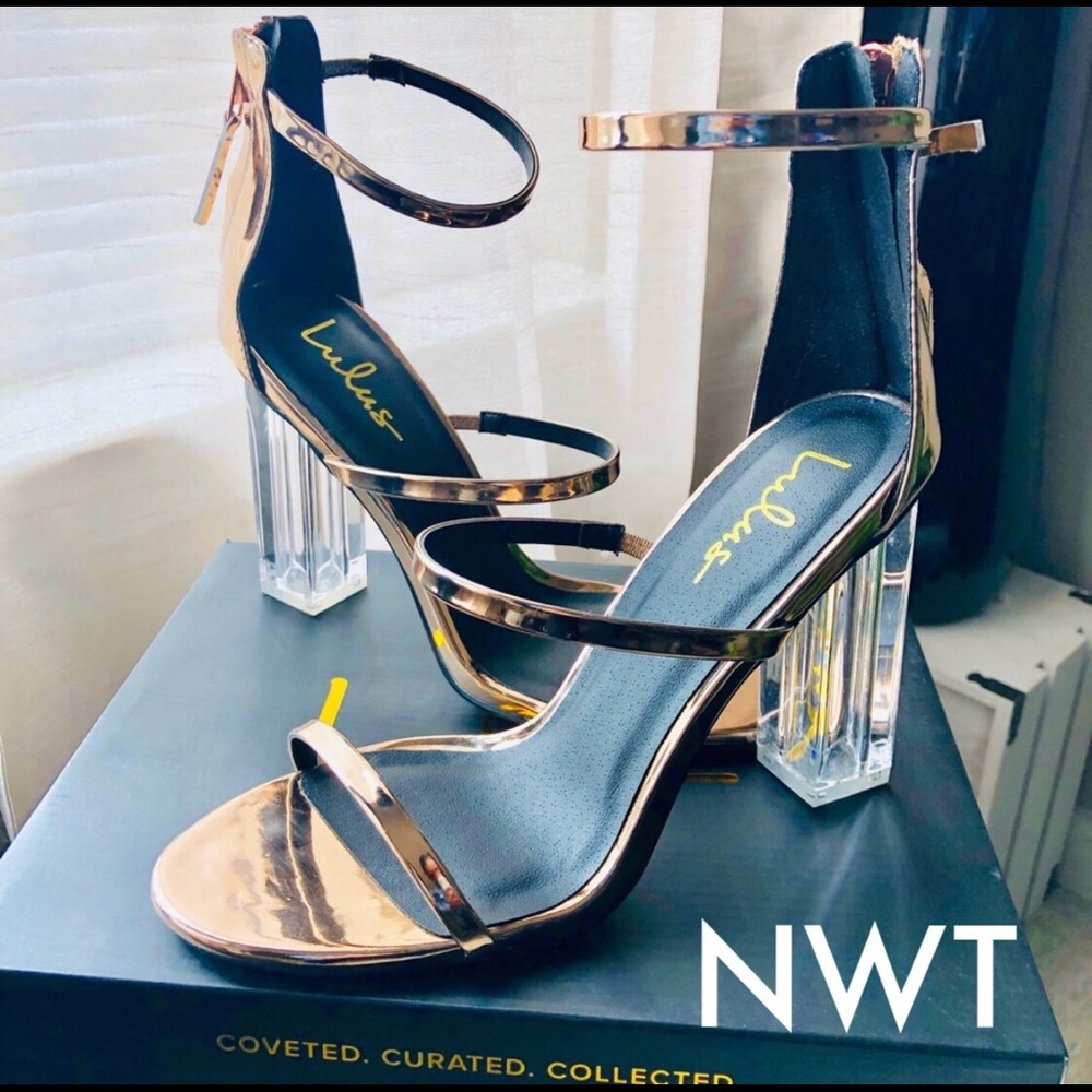 LuLu’s Isabella Lucite Heel